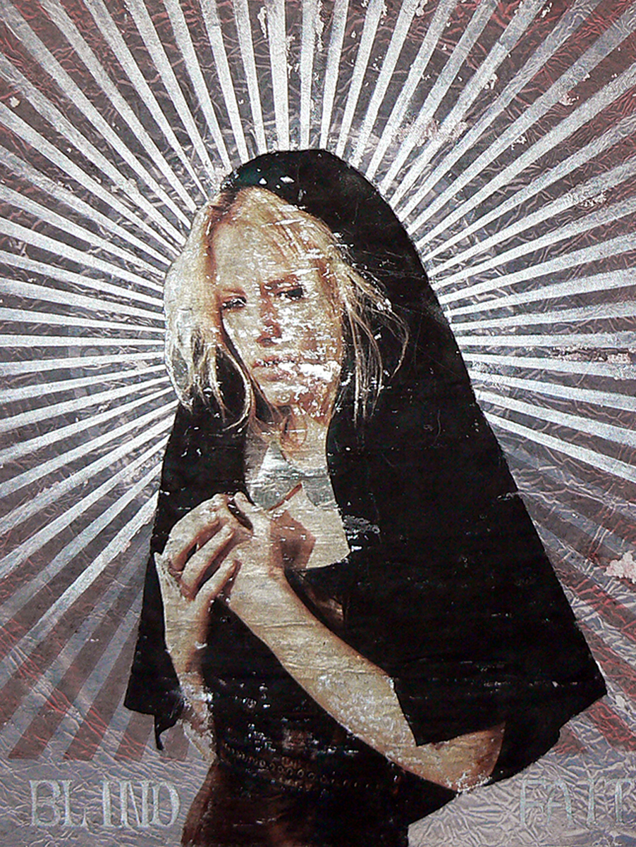 Anielka Hampson Painting Tunnocks Red